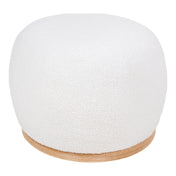 Manhattan Pouf - Pouf, teddy, white 54,5x88,5x36 cm, HN1235