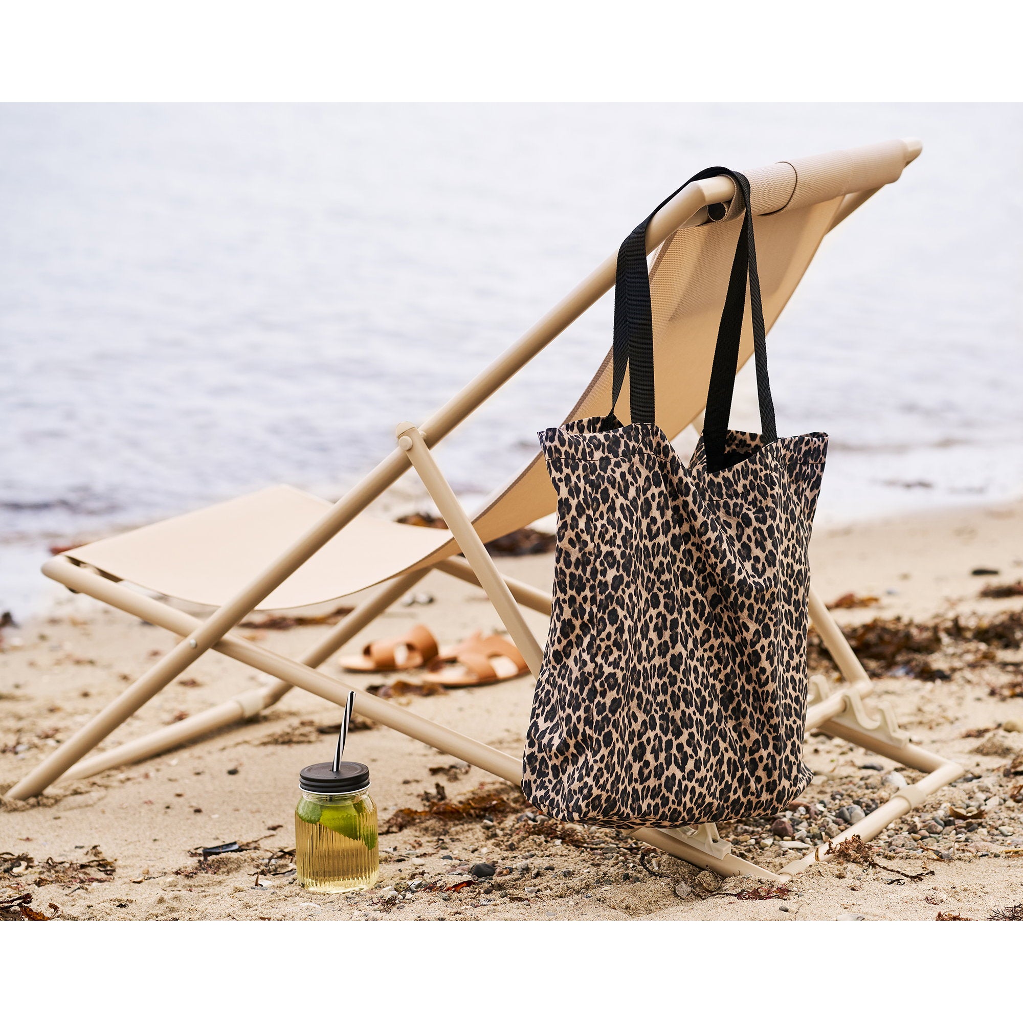 Ava Tote bag, leopard, 35x39 cm - Tote bag, leopard 35x39 cm