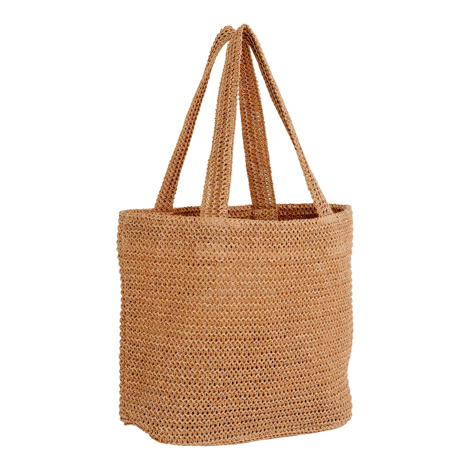 Parade Tote Bag - Tote Bag, paper straw, 31x46 cm