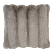 Galena Cushion - Cushion, artificial fur, grey 45x45 cm