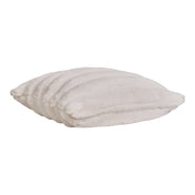 Galena Cushion - Cushion, artificial fur, white 45x45 cm