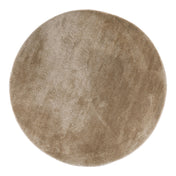 Serena vloerkleed - rond zandkleurig ø160 cm
