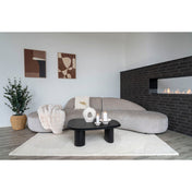 Eira 160x230 cm Wollteppich – Elfenbein