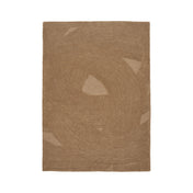 Svala 160x230 cm Wollteppich – Braun