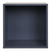 Horne Wall Shelf - Wall Shelf, painted wood, dark grey 34x30x34 cm
