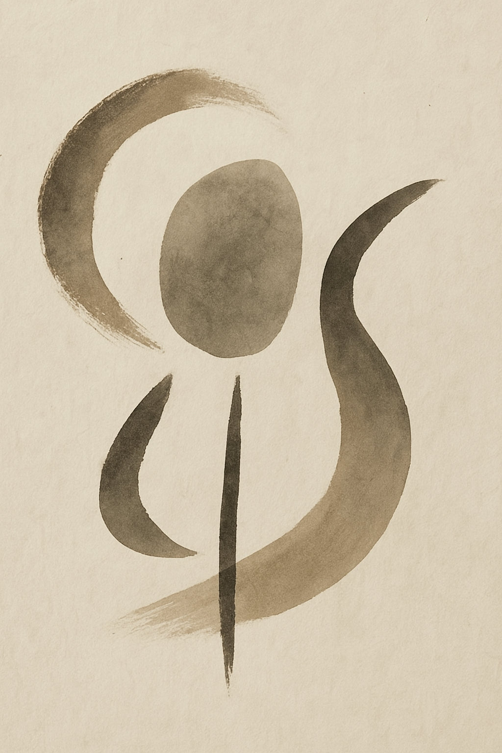 Sepia quiet - classic art