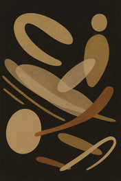 Gold abstract - classic art